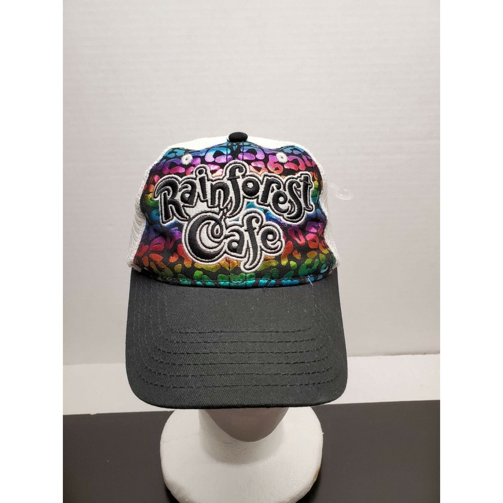 Youth Rainforest Cafe Rainbow‎ Foil Hat - NEW - Kid Size